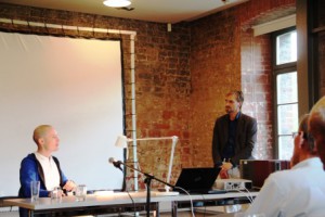 Ronald Richardt und Matthias Senkel im Gespräch