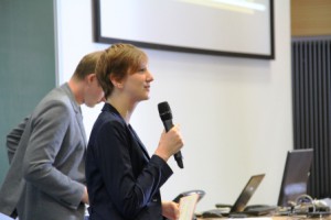 Stefanie Kohl und Paul Onasch führten durch den Abend